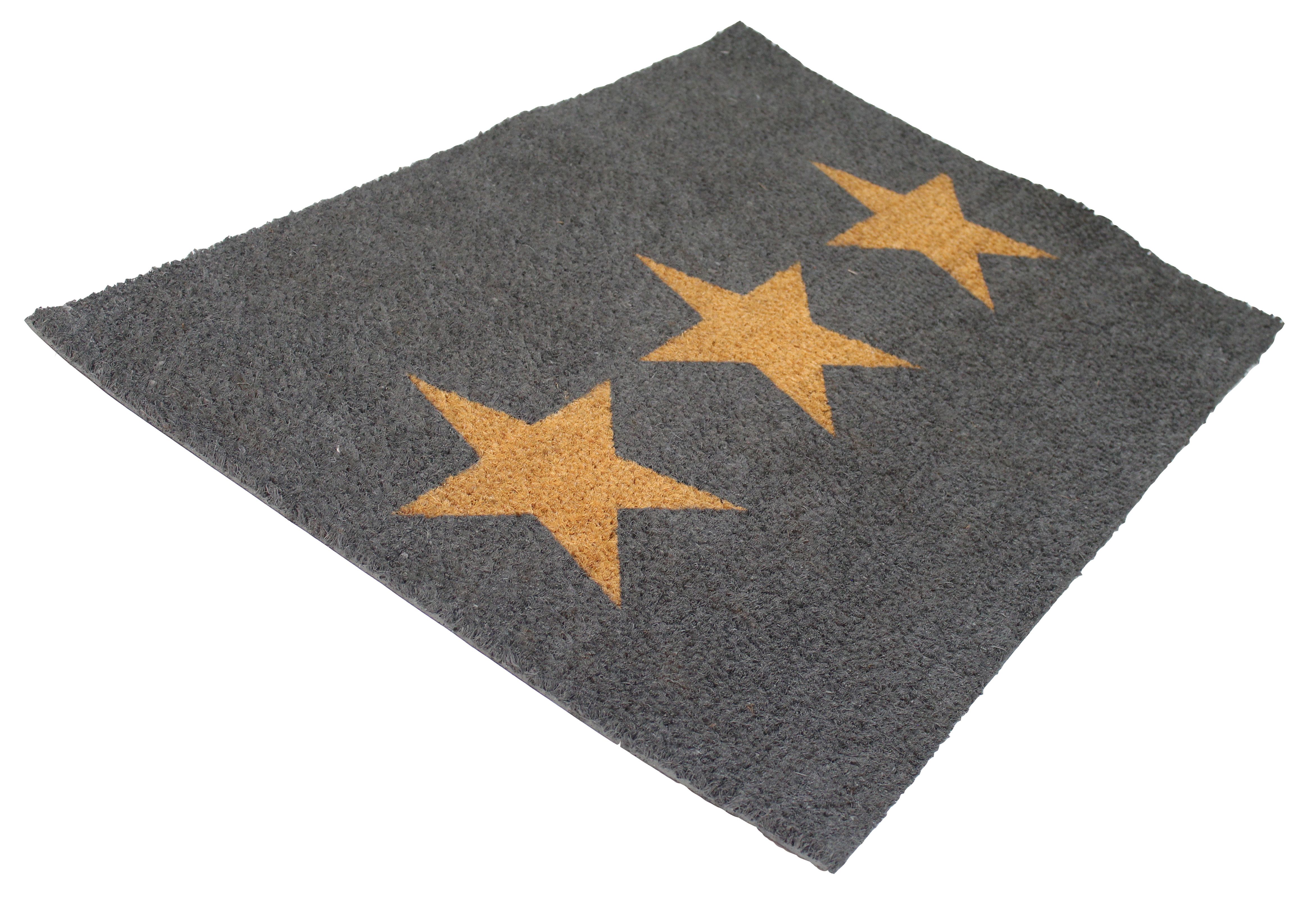 Primeur Flooring Multicolour Star Door Mat, 90Cm X 60Cm | Compare The Build