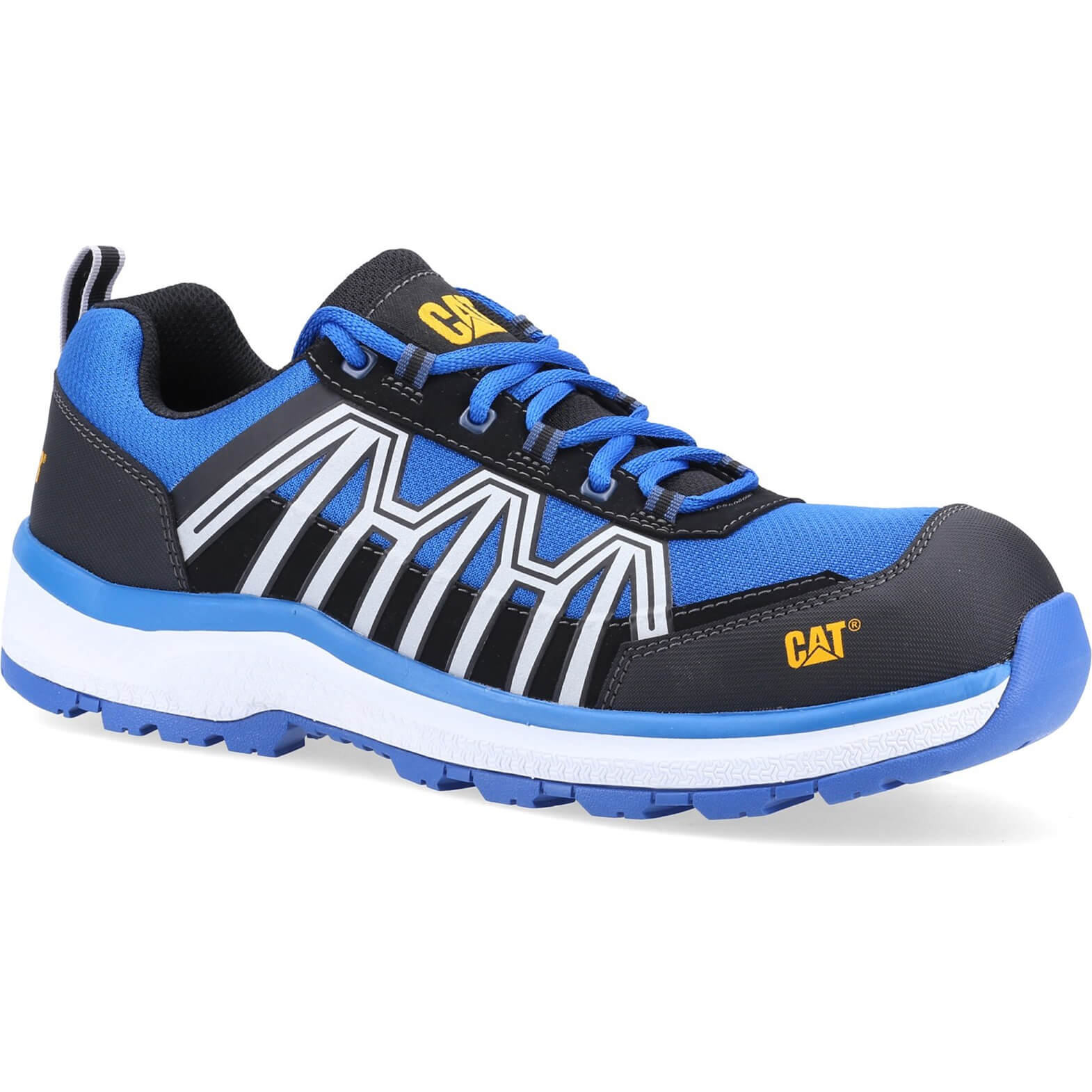 Caterpillar Mens Charge S3 Safety Trainer Blue Size 9 Price Comparisons | Compare The Build