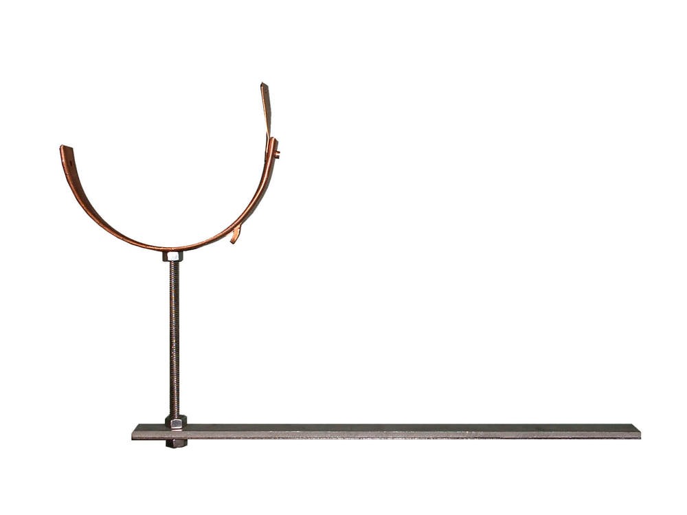 Copper Half Round Gutter Rise andamp; Fall Bracket Price Comparisons | Compare The Build