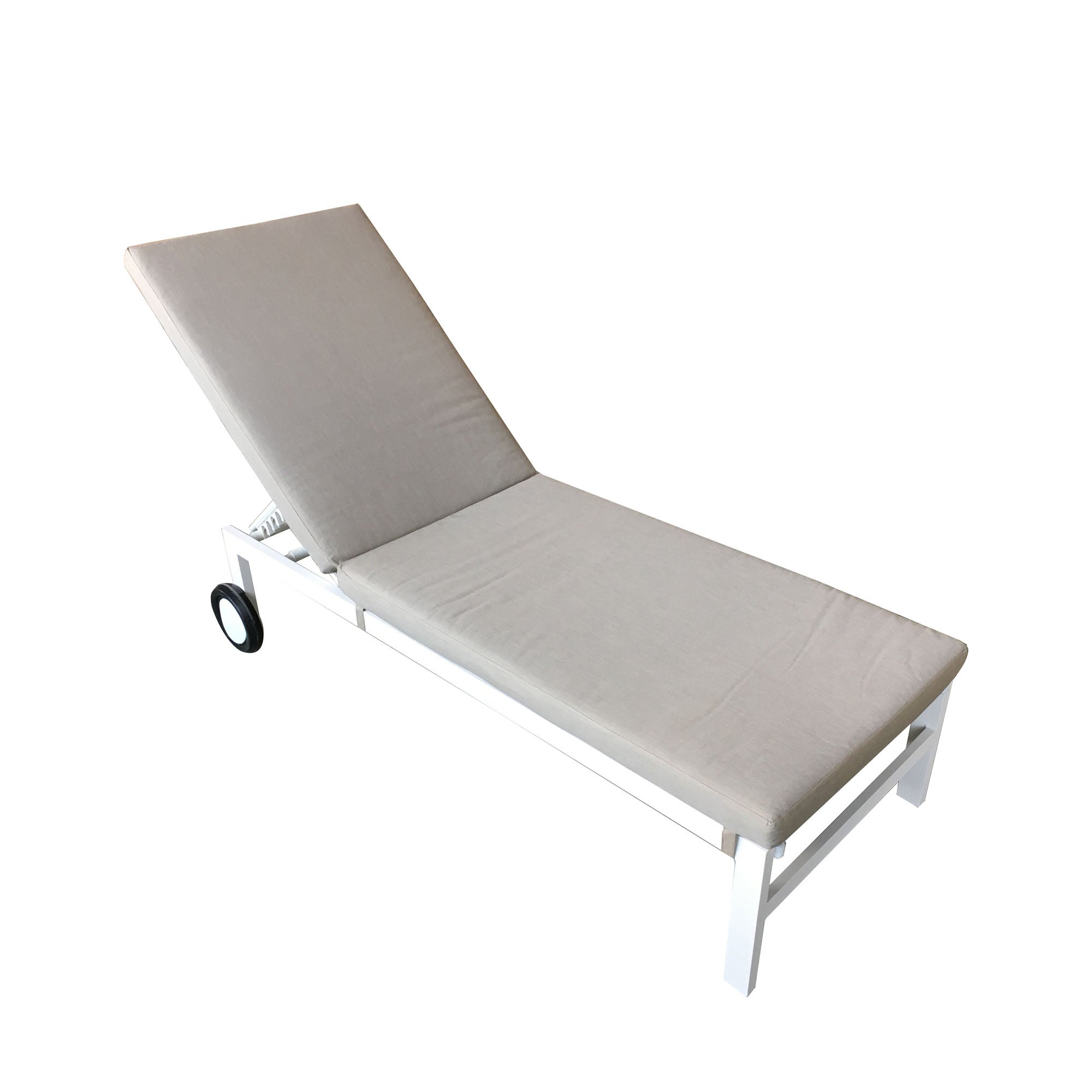 Titchwell Lounger, White White Price Comparisons | Compare The Build