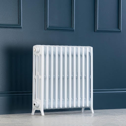 Arroll Edwardian Aluminium Bi-Metal Column Radiator White - 650 x 728mm Price Comparisons | Compare The Build