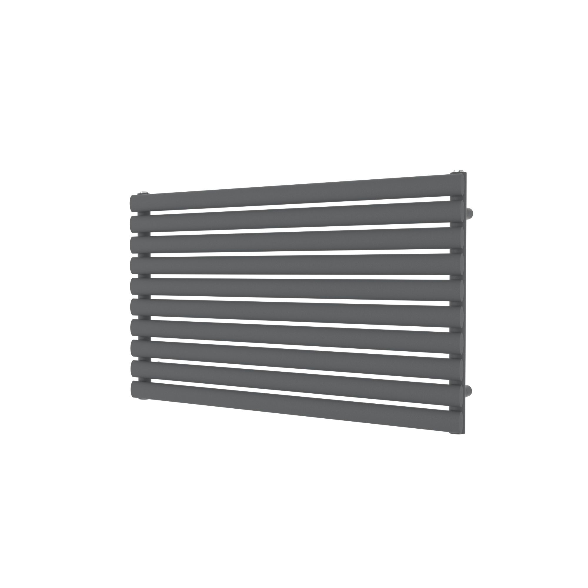 GoodHome Wickham Anthracite Horizontal Designer Radiator, (W)1000mm X (H)600mm | Compare The Build