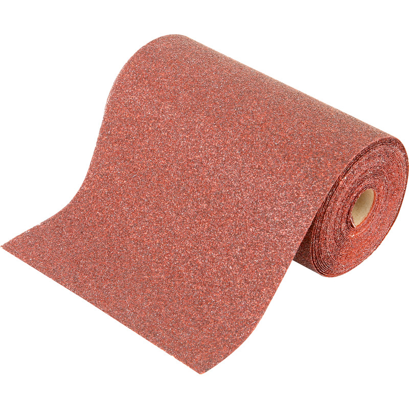 Aluminium Oxide Sanding Roll 115mm 80 Grit 5m in Brown Price Comparisons | Compare The Build