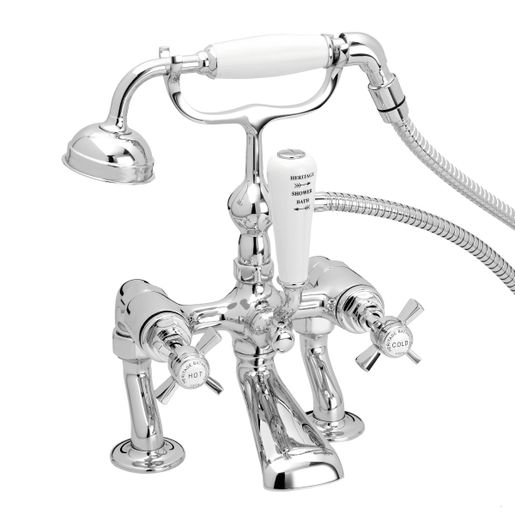 Stratford Bath Shower Mixer Chrome Price Comparisons | Compare The Build