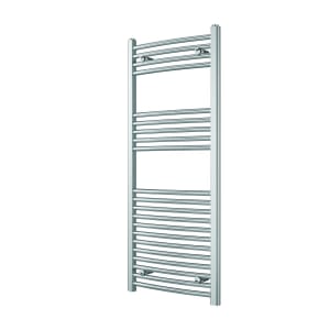 Kudox Curved Towel Radiator - Chrome 500 x 1200 mm Price Comparisons | Compare The Build