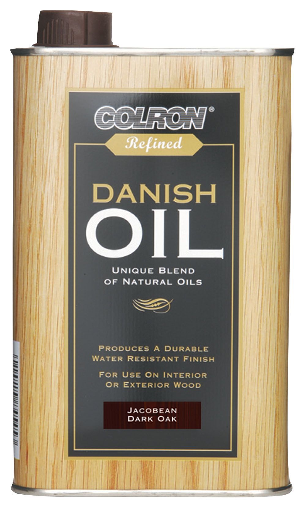 Colron Refined Jacobean Dark Oak Danish Wood Oil, 500Ml | Compare The Build