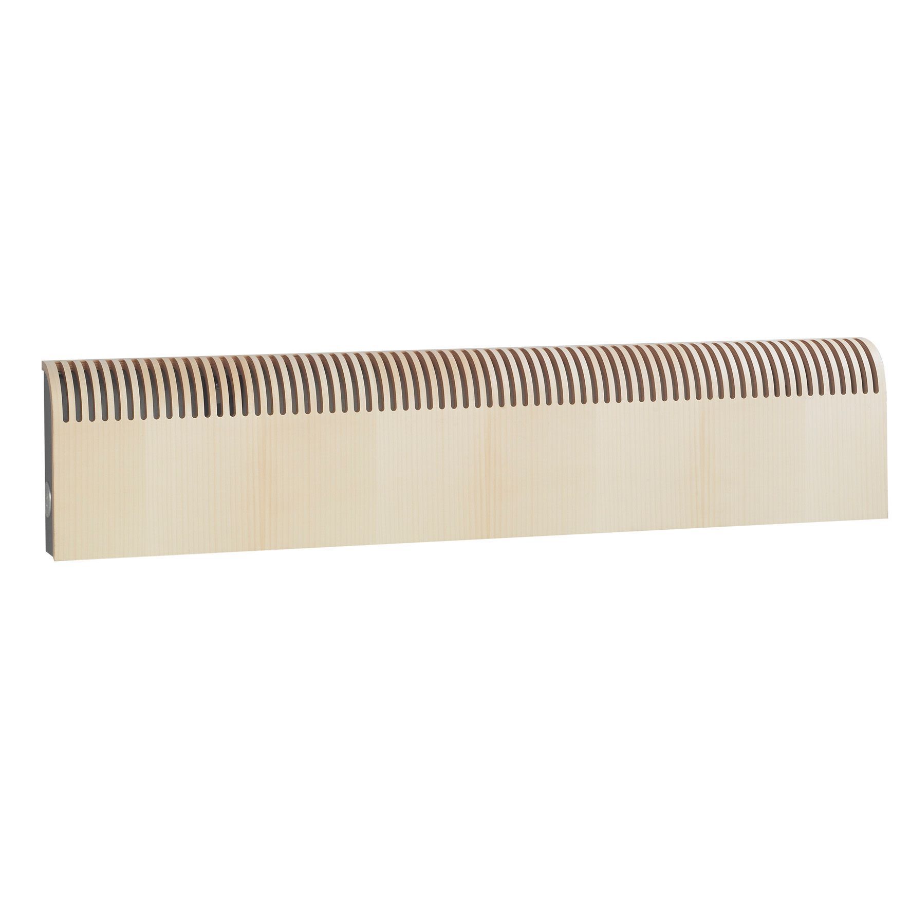 Jaga Knockonwood Maple Effect Maple Effect Horizontal Designer Radiator, (W)1400mm X (H)300mm Price Comparisons | Compare The Build