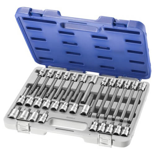 Expert by Facom 30 Piece 1/2" Drive Hex Socket Bit Set 1/2" Price Comparisons | Compare The Build