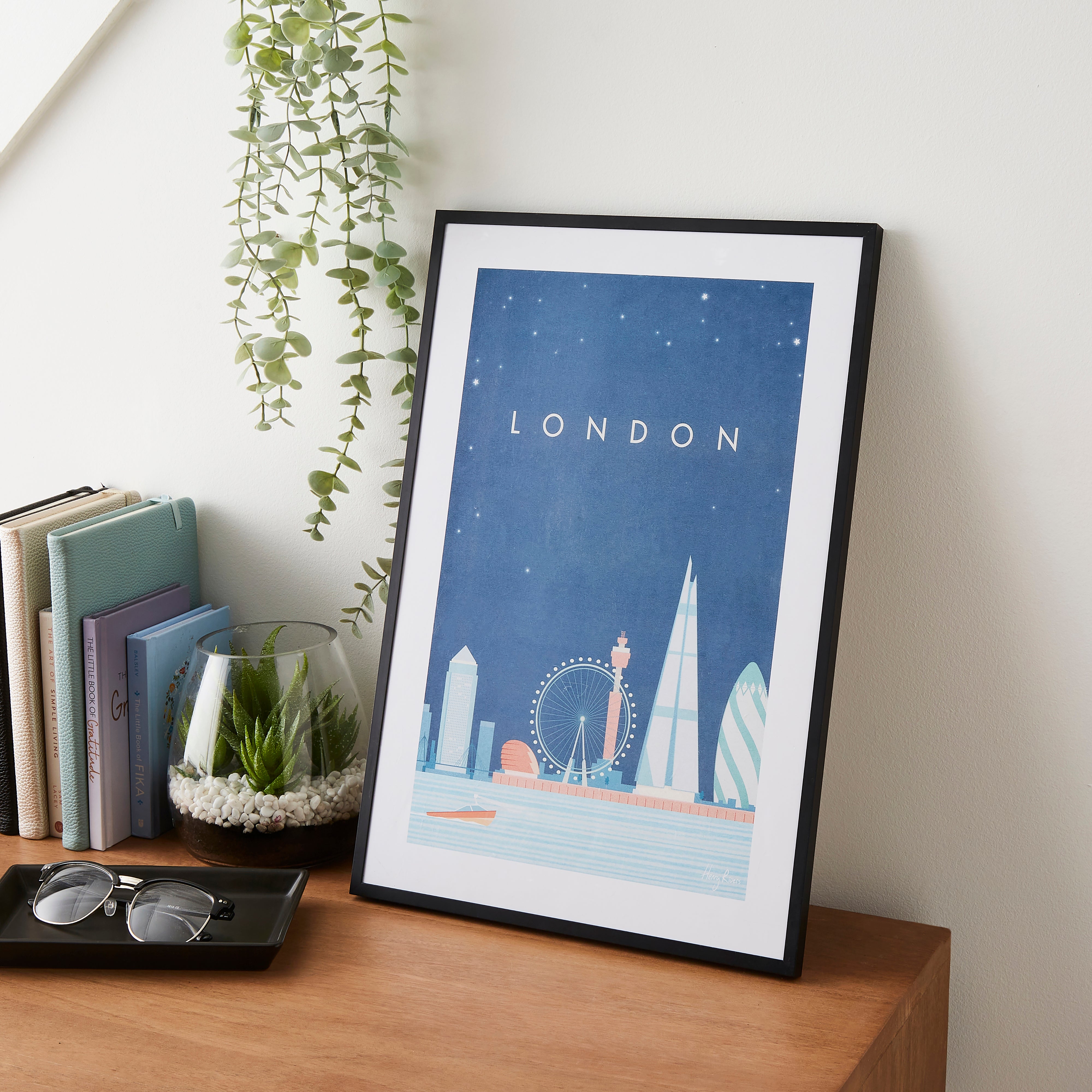 Henry Rivers London Poster MultiColoured Price Comparisons | Compare The Build