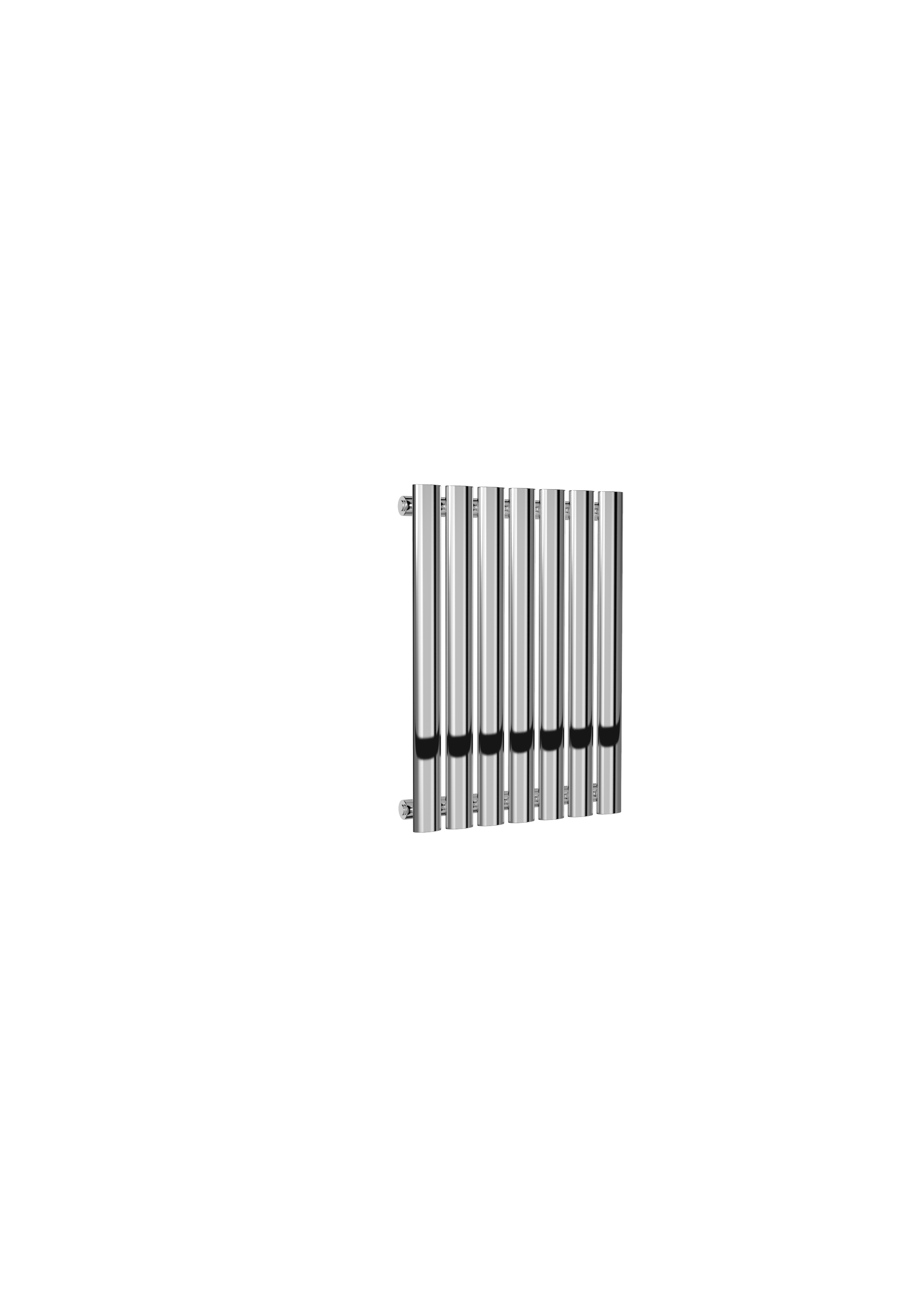 Reina Neval Horizontal Aluminium Designer Radiator, Polished, 600mm x 404mm | Compare The Build