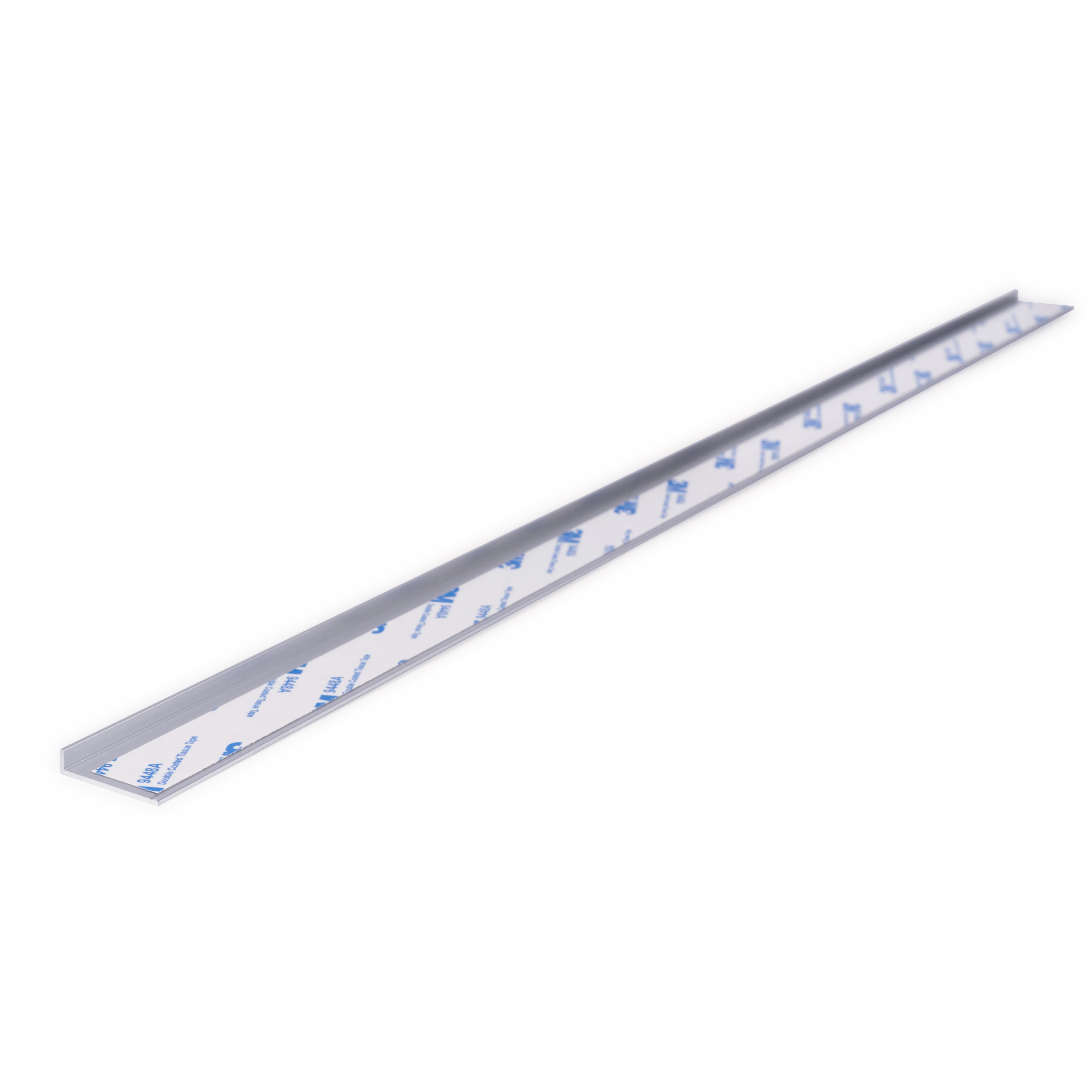 Splashwall Alloy Silver Aluminium Worktop End Cap (H)600mm Price Comparisons | Compare The Build