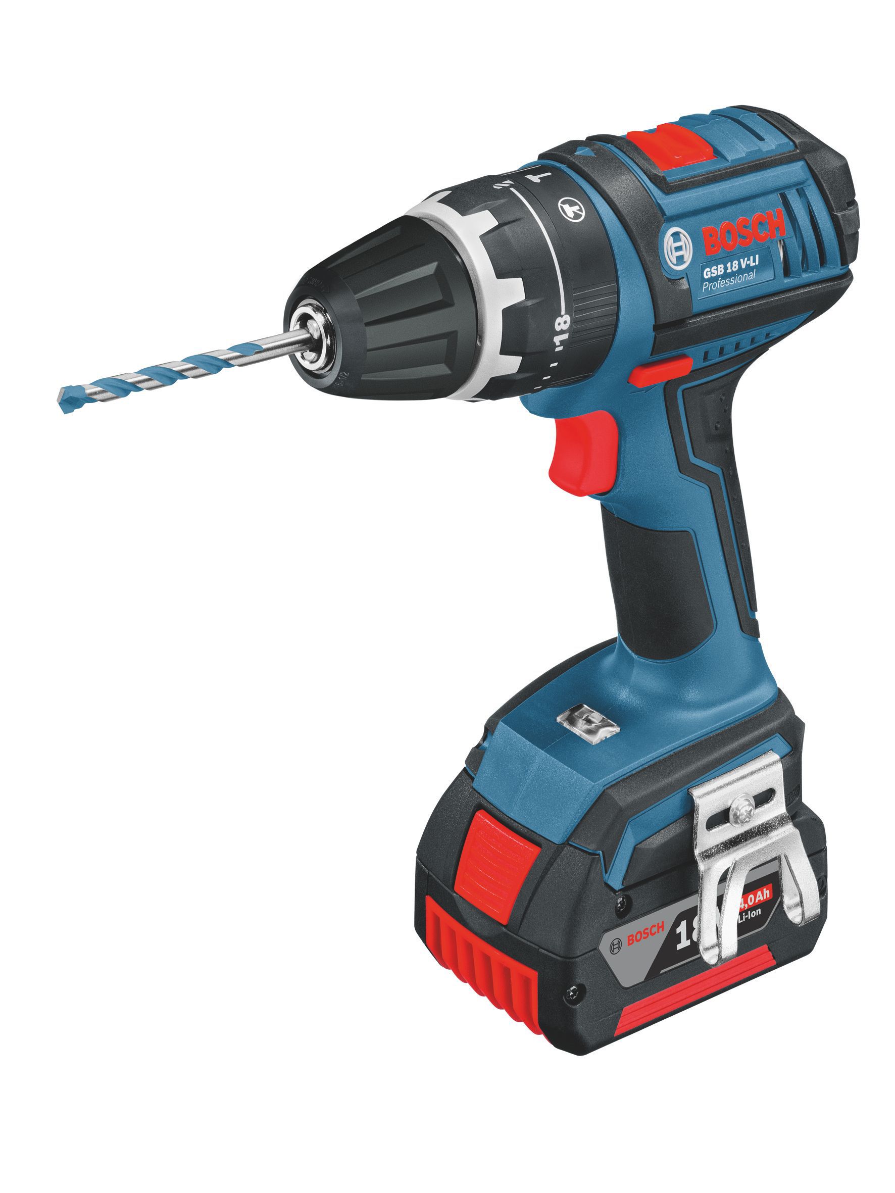 Bosch Dynamic Cordless 18V 4Ah Li-Ion Combi Drill Driver 1 Battery Gsb18V-Li | Compare The Build