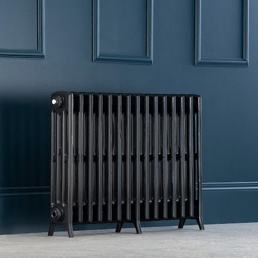 Arroll Aluminium Range Painted Anthracite Grey 15 Column Radiator, (W)906mm X (H)650mm | Compare The Build