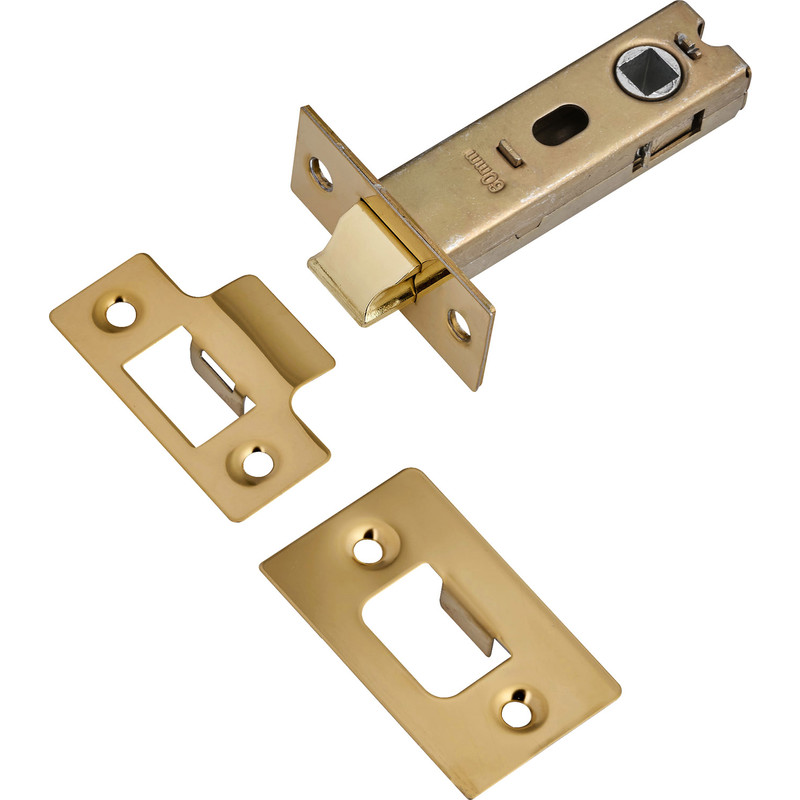 Premium Sprung Bolt Through Tubular Mortice Latch 76mm Electro in Brass Price Comparisons | Compare The Build