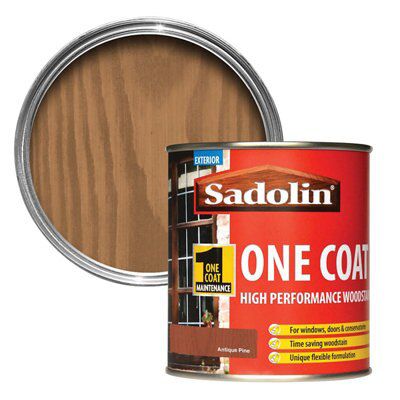 Sadolin Antique Pine Semi-Gloss Wood Stain, 500Ml Price Comparisons | Compare The Build