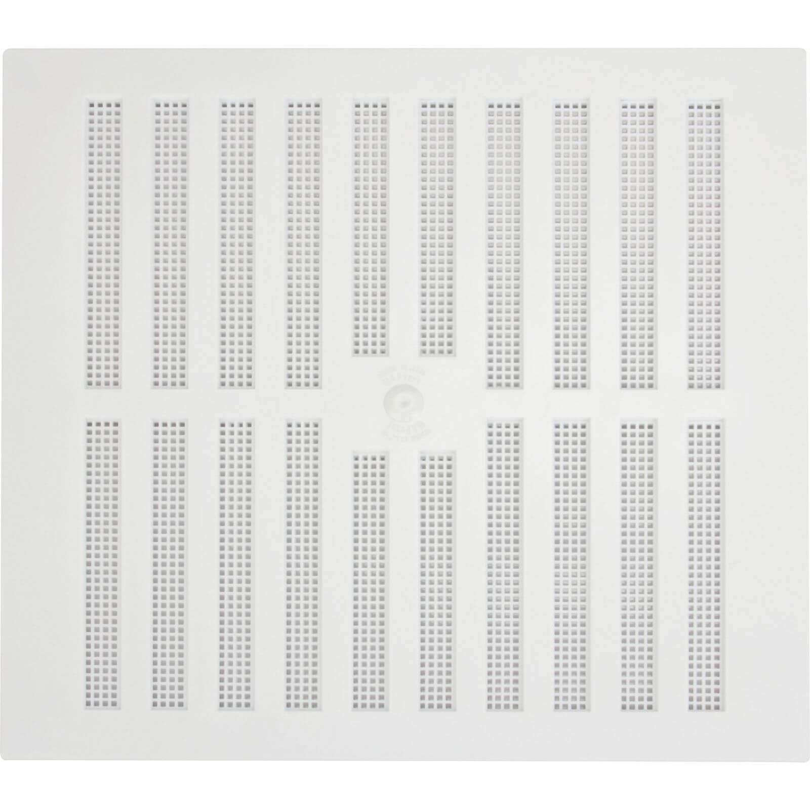 Adjustable Louvred Vent - 229 x 229mm - White Plastic Price Comparisons | Compare The Build