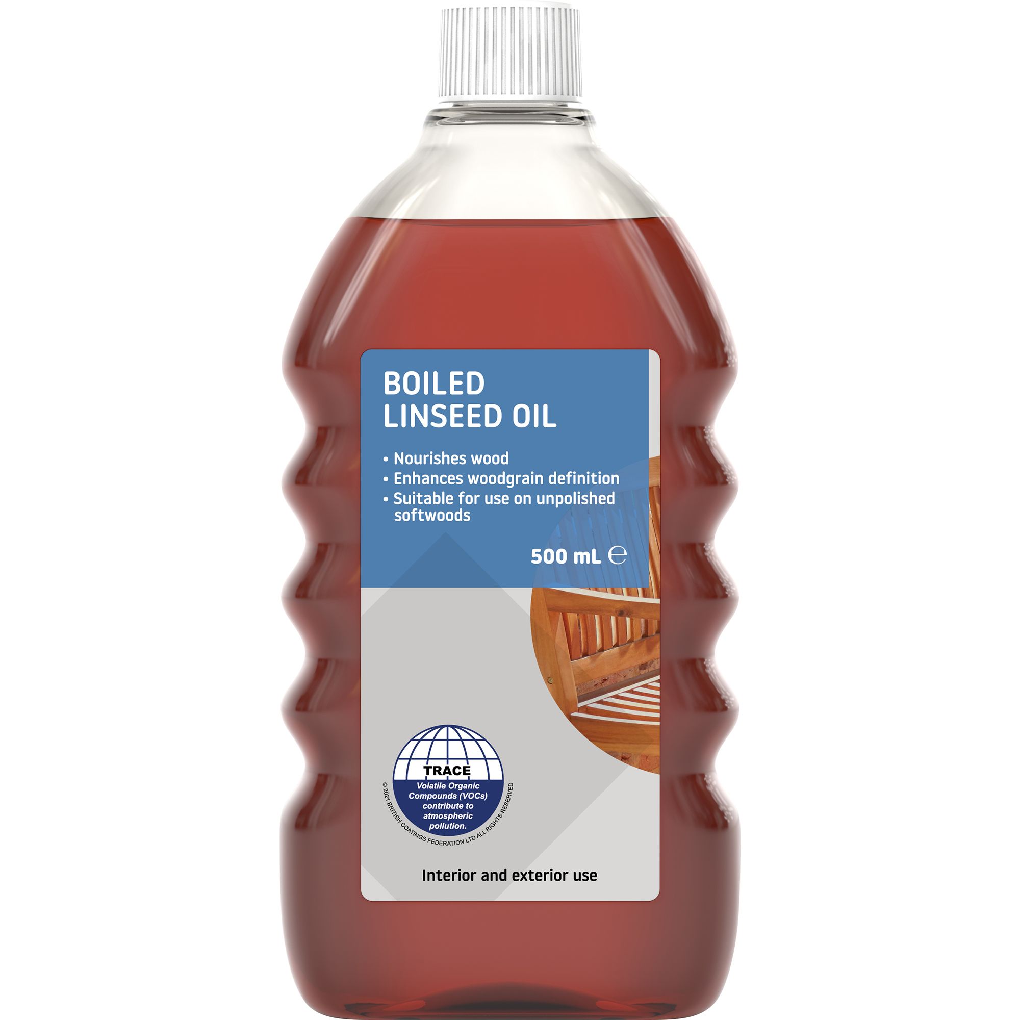 Transparent Brown Satin Boiled Linseed Furniture Wood Oil, 500Ml Price Comparisons | Compare The Build