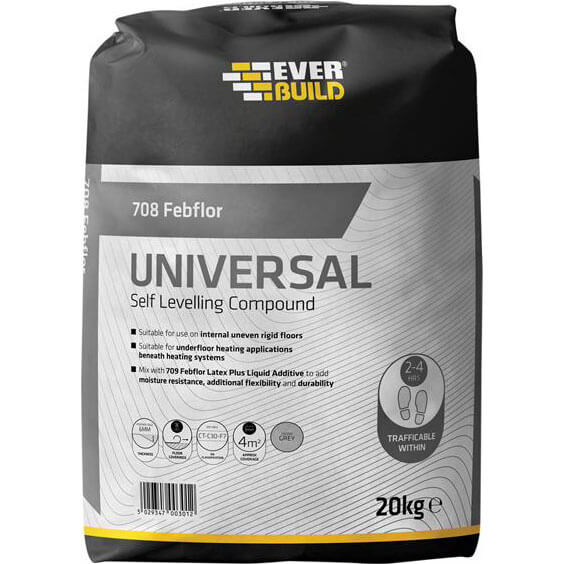 Everbuild 708 Self Level Floor Cement Compound 20kg | Compare The Build