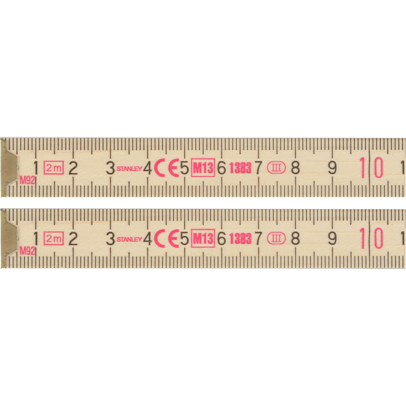 Stanley Wooden Folding Rule 2m Price Comparisons | Compare The Build