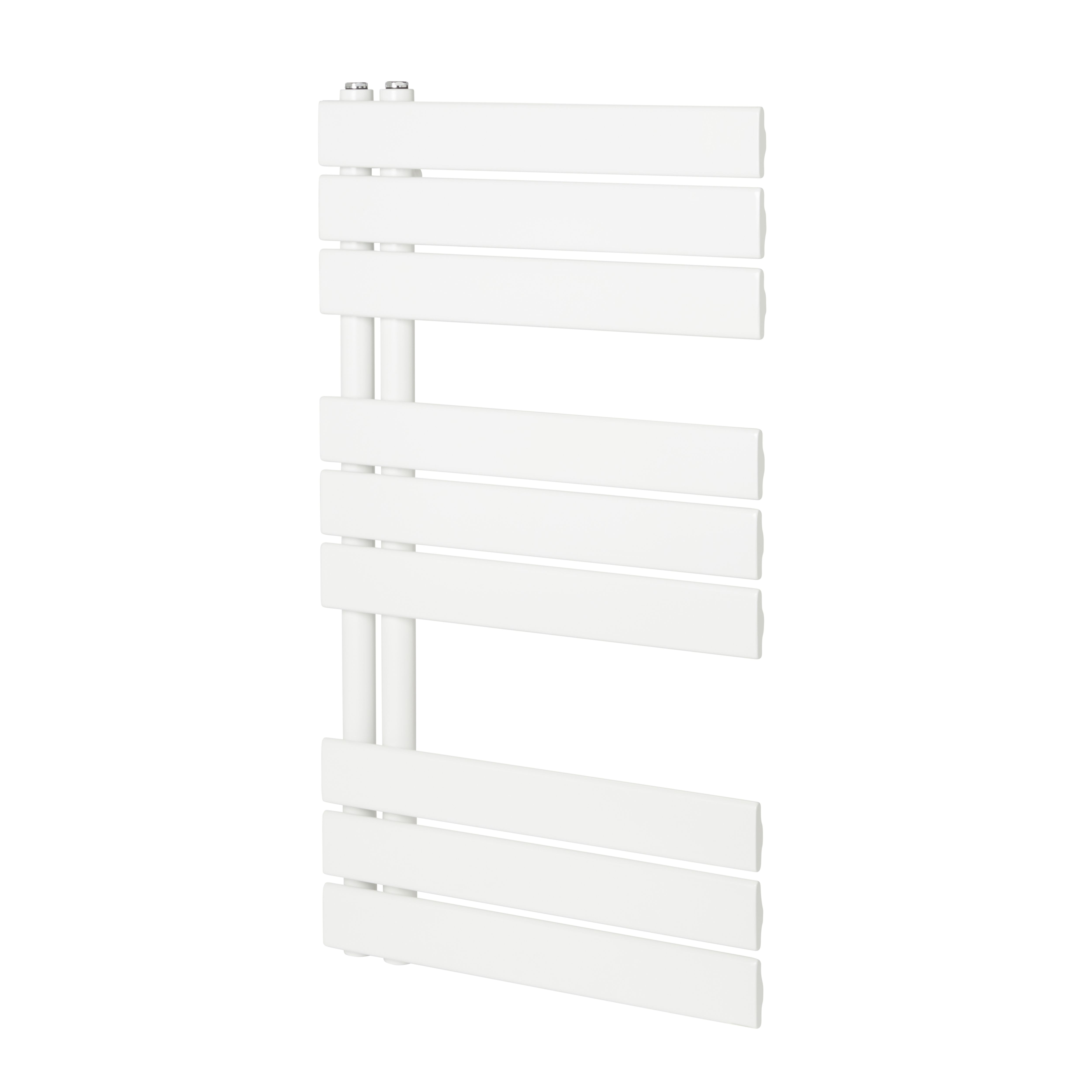 GoodHome Boxwood, White 379W Vertical Flat Towel Radiator (W)500mm X (H)900mm Price Comparisons | Compare The Build