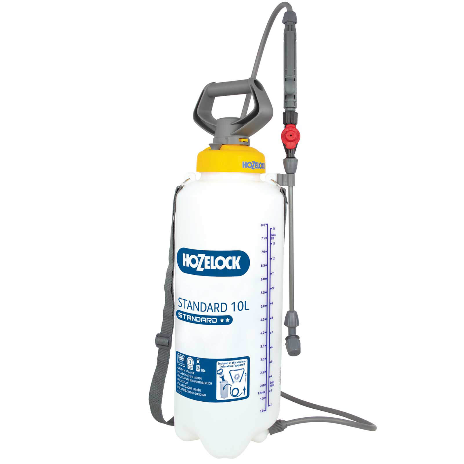 Hozelock STANDARD Water Pressure Sprayer 10l Price Comparisons | Compare The Build