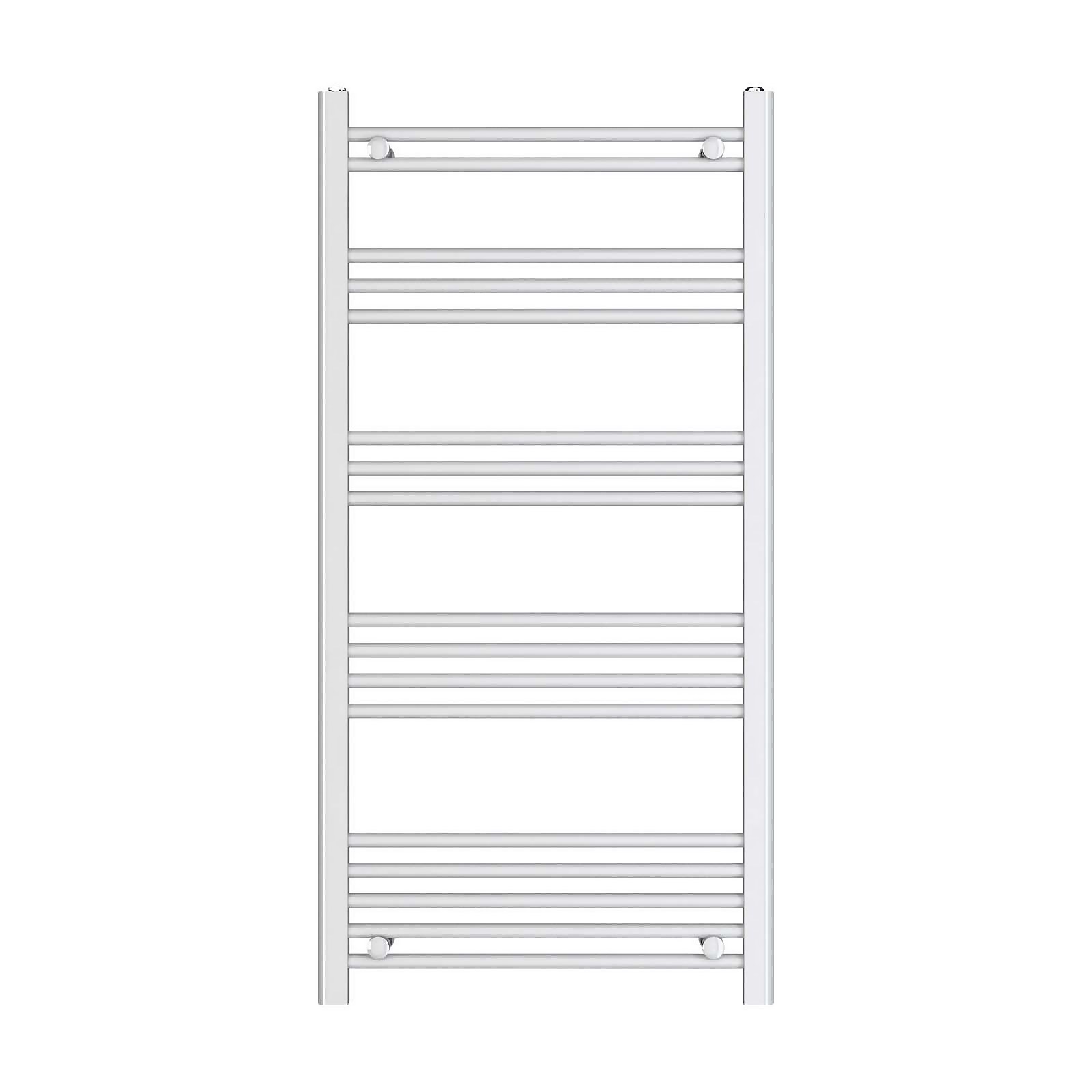 VURTU5 Vertical Ladder Style Radiator 1200mm x 600mm - White | Compare The Build