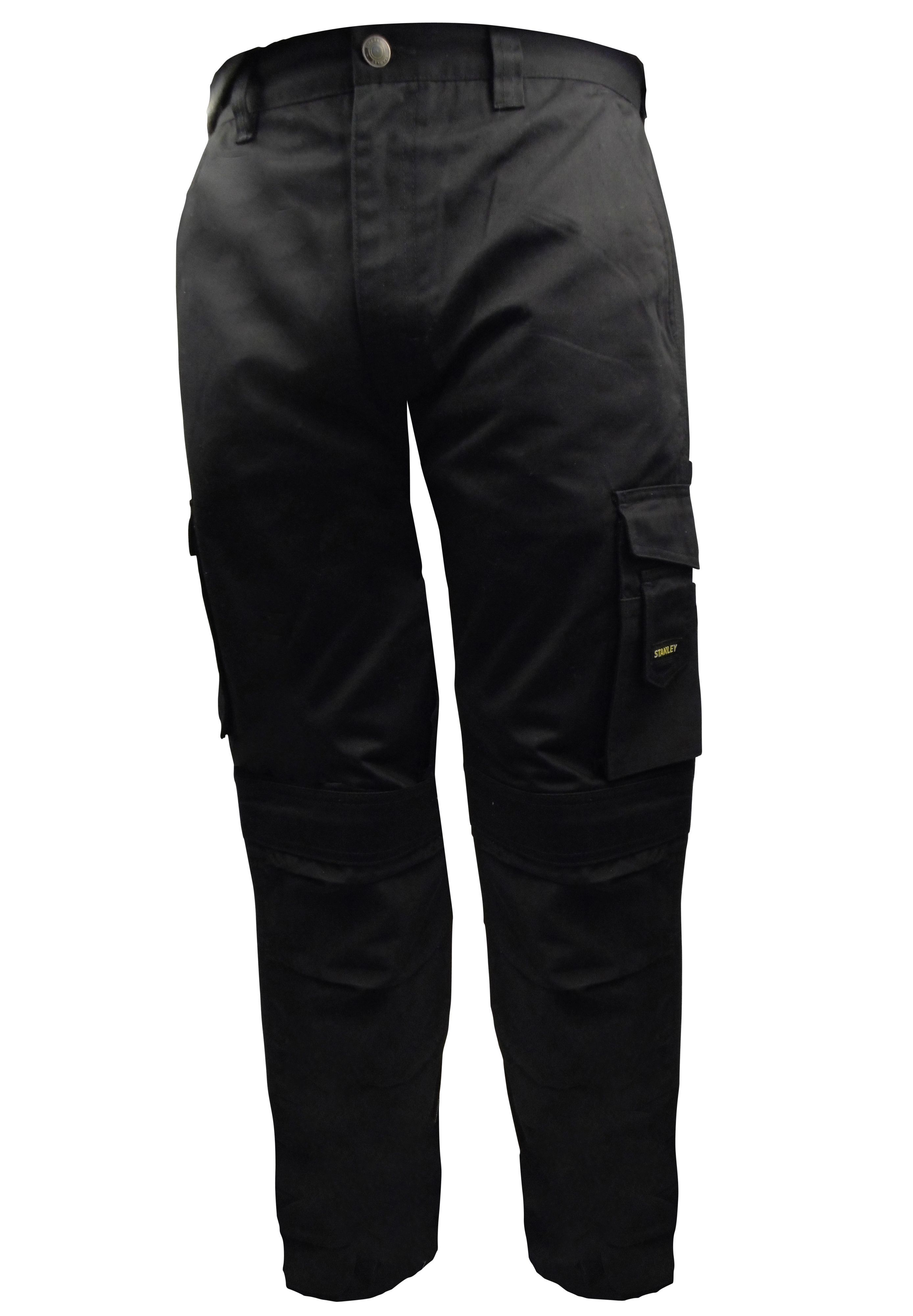 Stanley Phoenix Black Trousers, W34" L33" Price Comparisons | Compare The Build