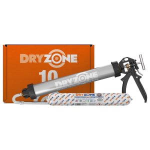 Dryzone Damp Proof Course Cream Foil Cartridge Kit - 600ml - Pack of 10 Price Comparisons | Compare The Build