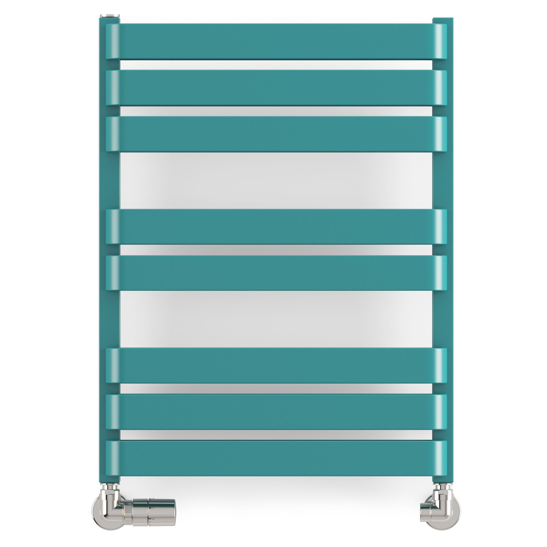 Terma Warp T Bold Teal Flat Towel Warmer (W)500mm X (H)655mm Price Comparisons | Compare The Build