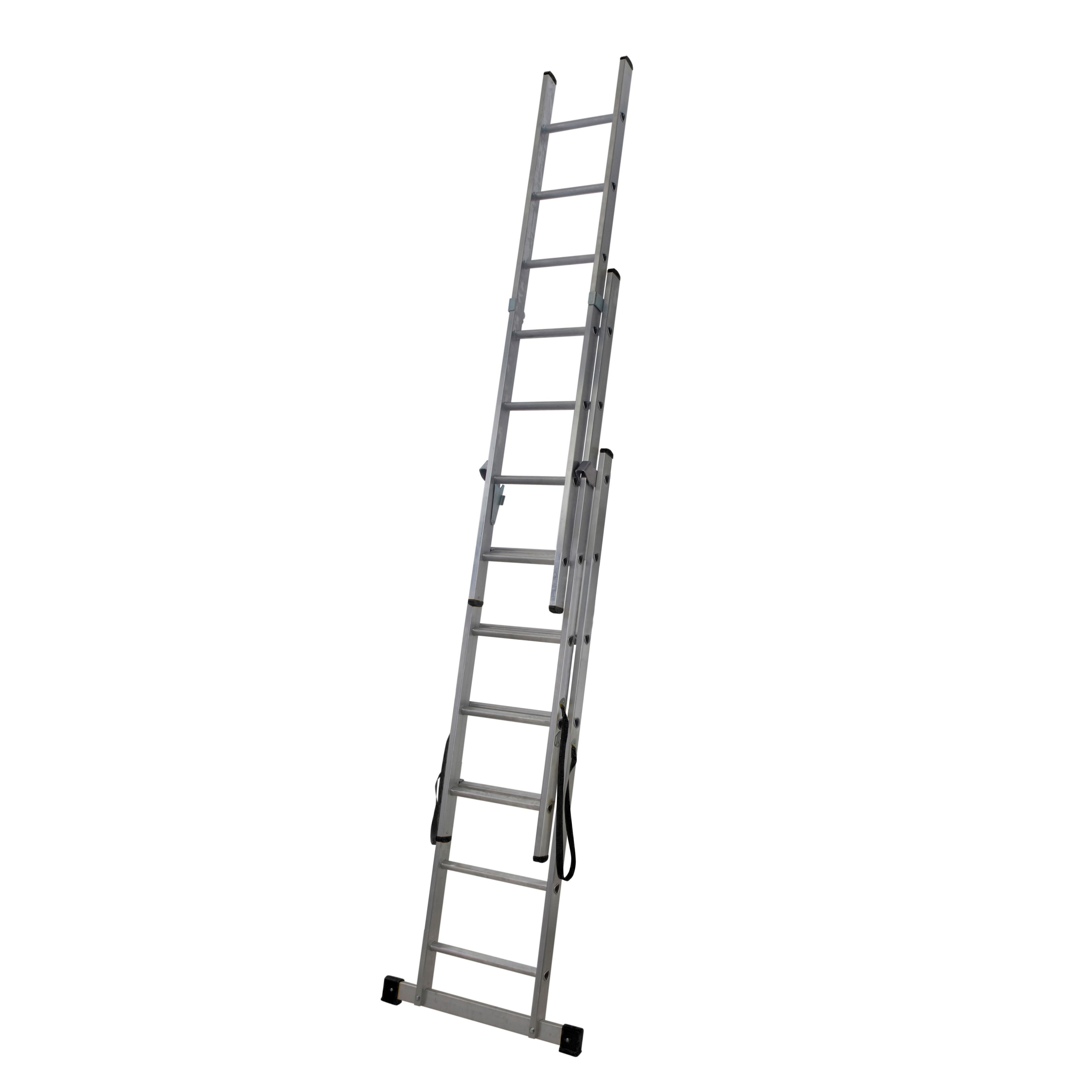 Werner Extension Plus Triple 4-Way 21 Tread Combination Ladder Price Comparisons | Compare The Build