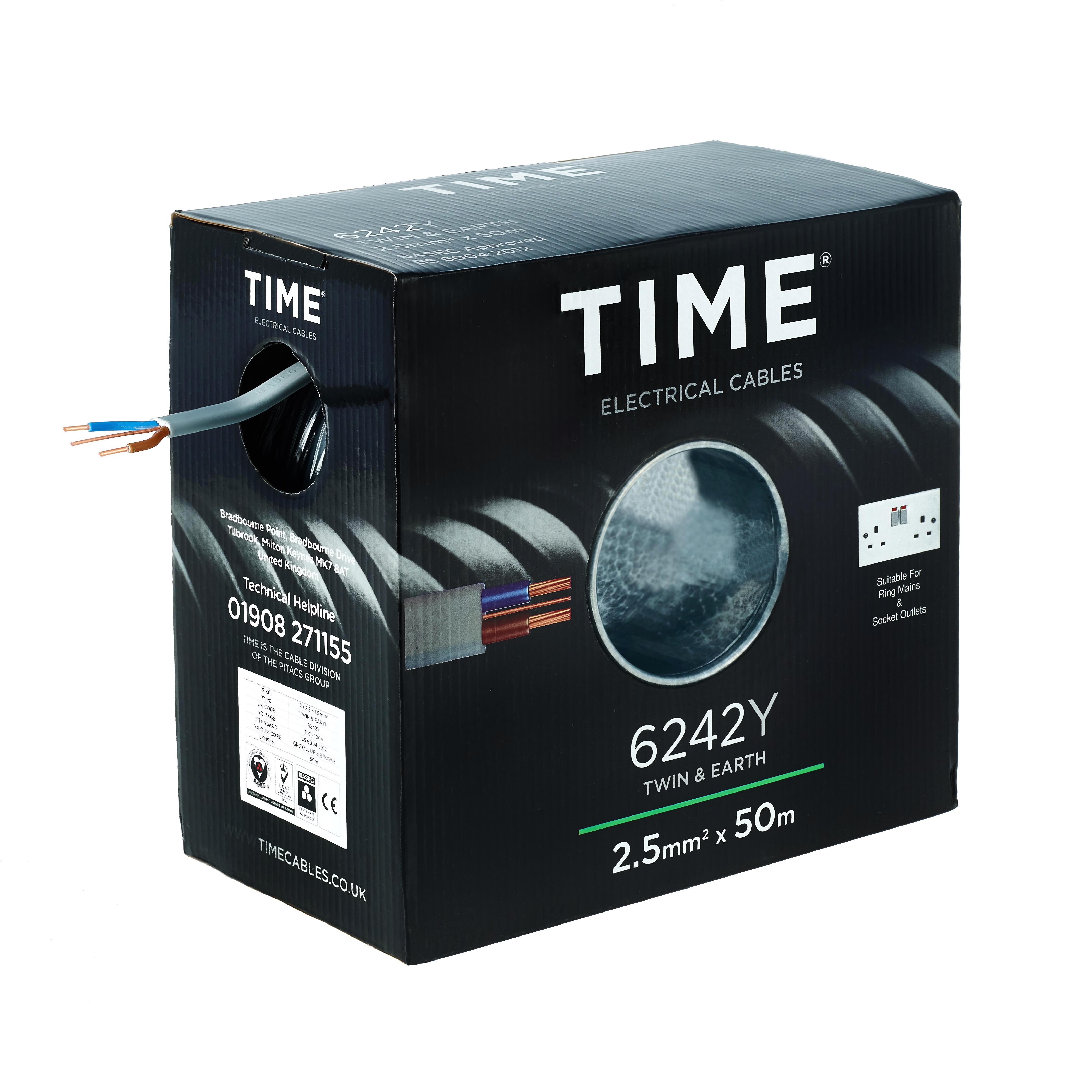 Time Grey Multi-Core Cable 50M Price Comparisons | Compare The Build