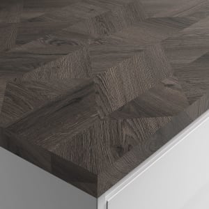 Wickes Laminate Square Edge Worktop - Edgy Wood 600mm x 38mm x 3m Price Comparisons | Compare The Build