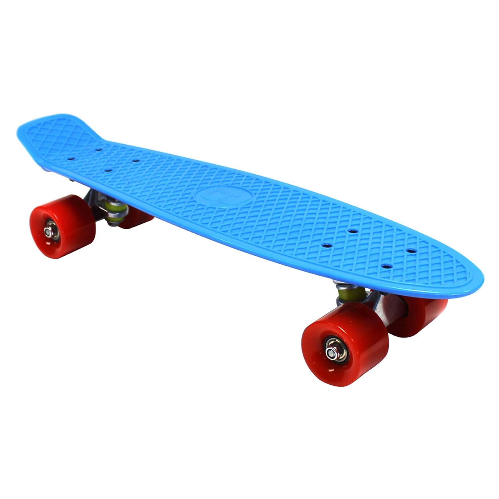 Charles Bentley 22 Retro Mini Plastic Skateboard Blue Price Comparisons | Compare The Build