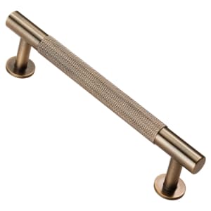 Carlisle Brass FTD700BAB Knurled Cabinet Pull Handle - 128mm - Antique Brass Price Comparisons | Compare The Build