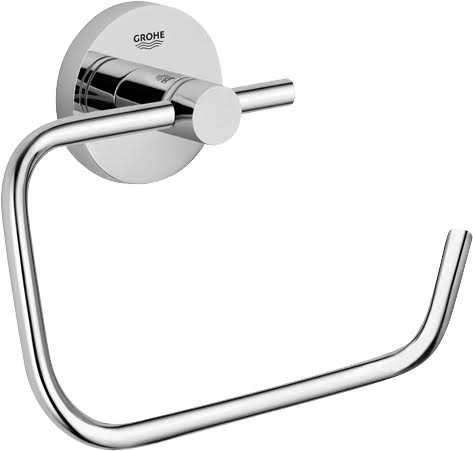 Grohe Essentials Chrome Wall Hung Toilet Roll Holder Price Comparisons | Compare The Build