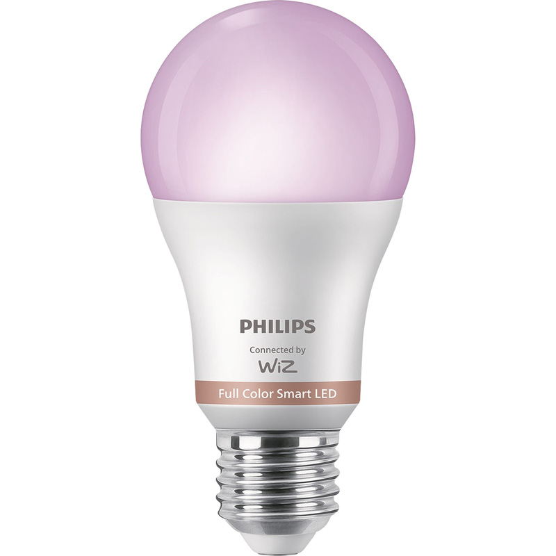 Philips WiZ LED A60 Colour Smart Light Bulb E27 60W (1 Pack) Price Comparisons | Compare The Build