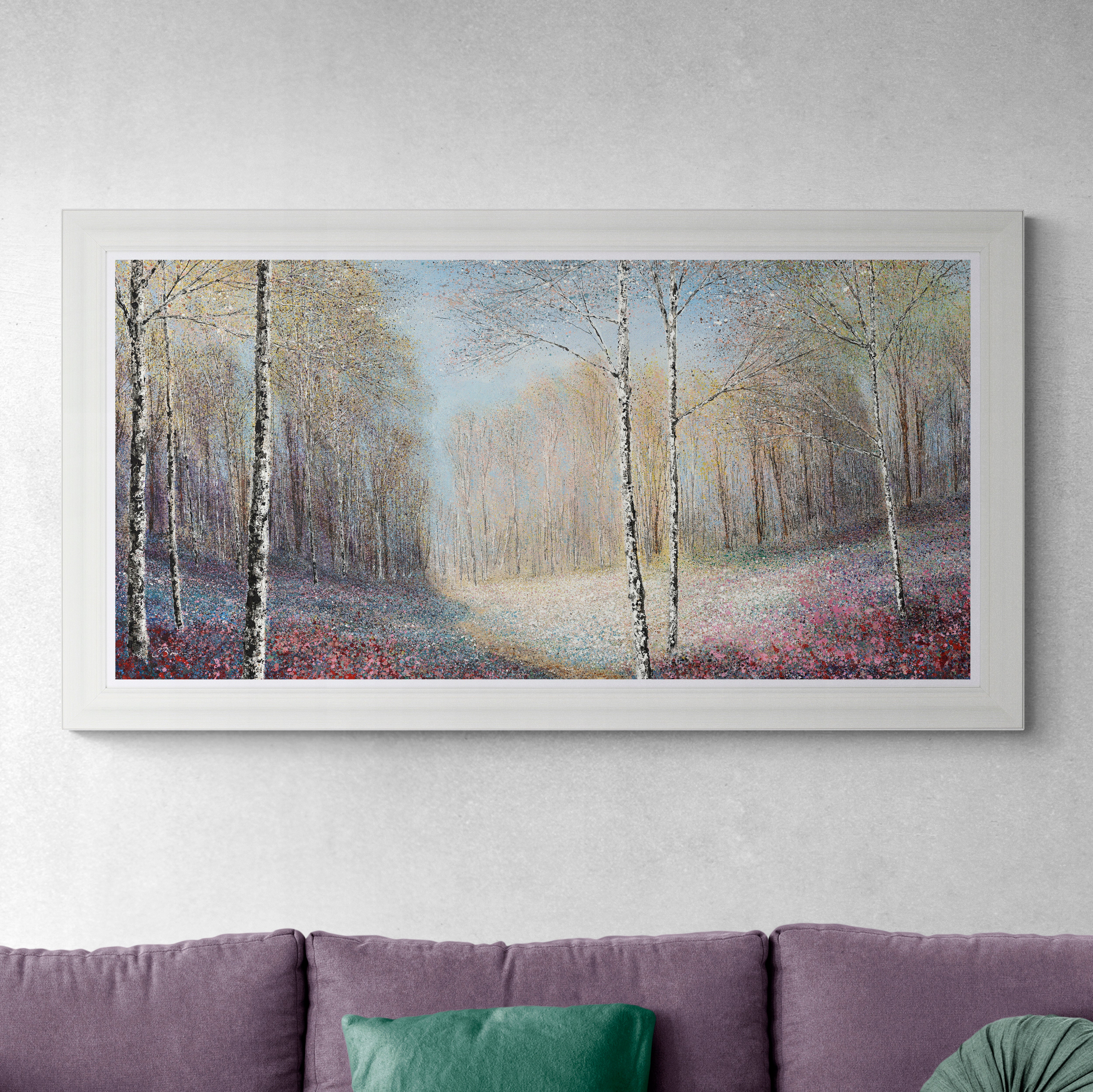 The Freshness of Spring Framed Print White Price Comparisons | Compare The Build