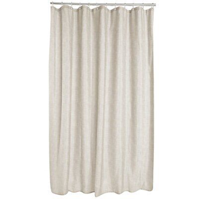 Cooke & Lewis Blanka Grey Textured Shower Curtain (L)2000mm Price Comparisons | Compare The Build