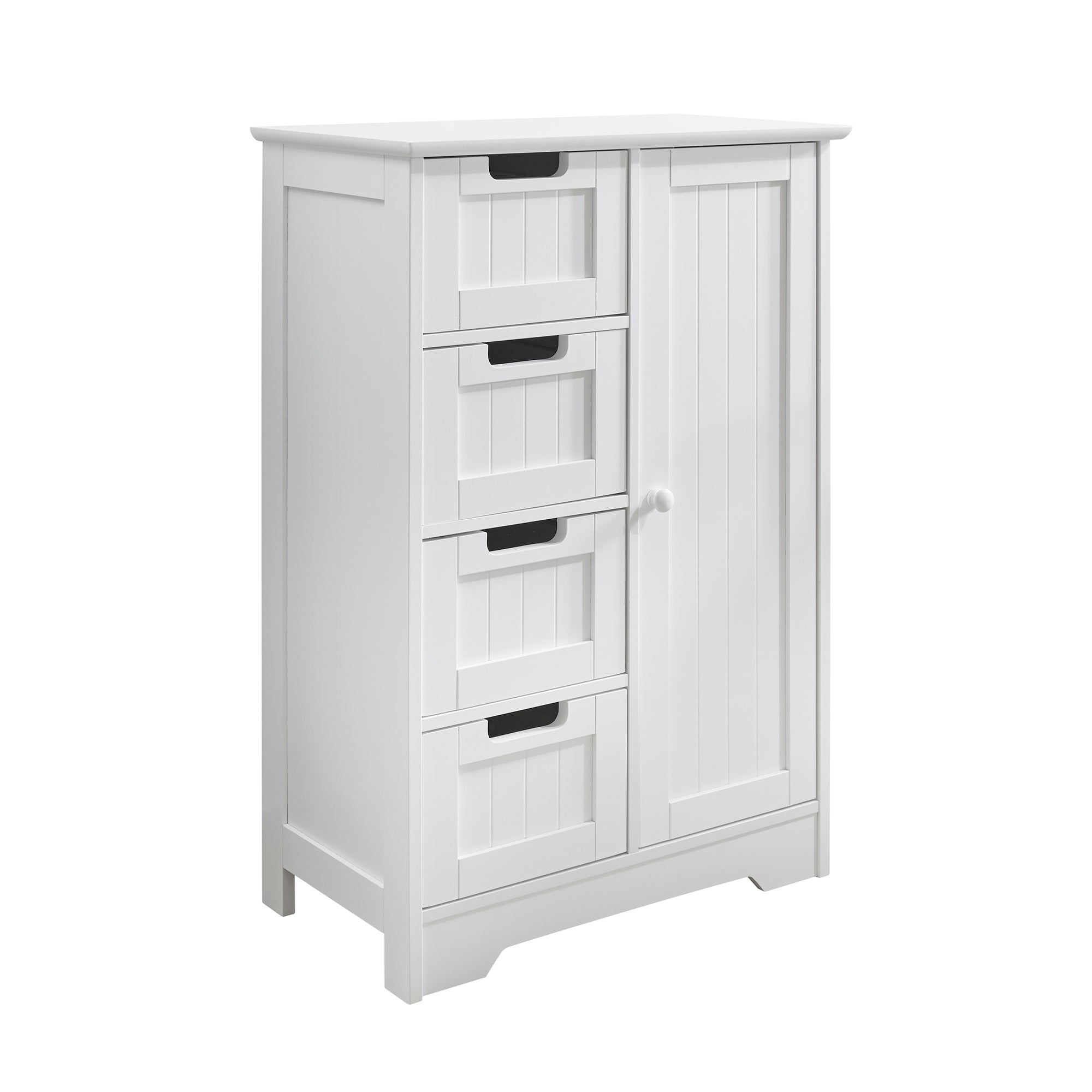 White 4 Drawer Storage Cabinet White Price Comparisons | Compare The Build