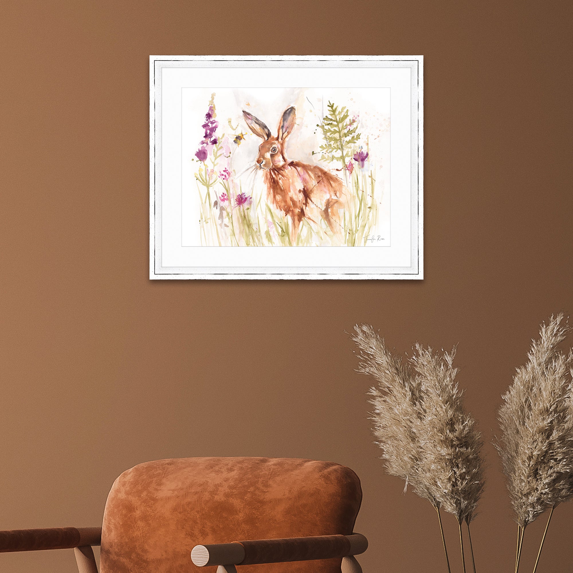 The Art Group Hazy Afternoon Framed Print Brown | Compare The Build