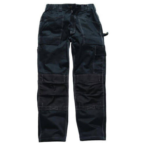 Dickies Mens Grafter Duo Tone 290 Trousers Black 40" 30" Price Comparisons | Compare The Build