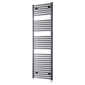 Wickes Pisa Anthracite Towel Radiator - 1600 x 400mm Price Comparisons | Compare The Build