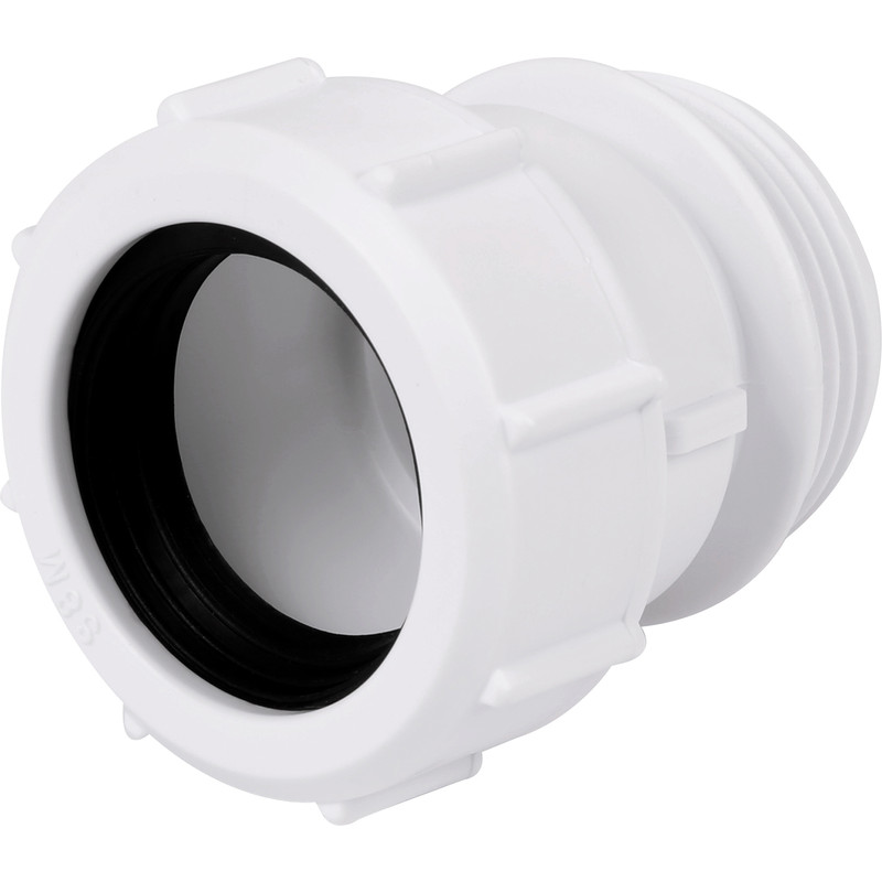 McAlpine Compression & BSP Straight Connector 32mm S31U in White Price Comparisons | Compare The Build