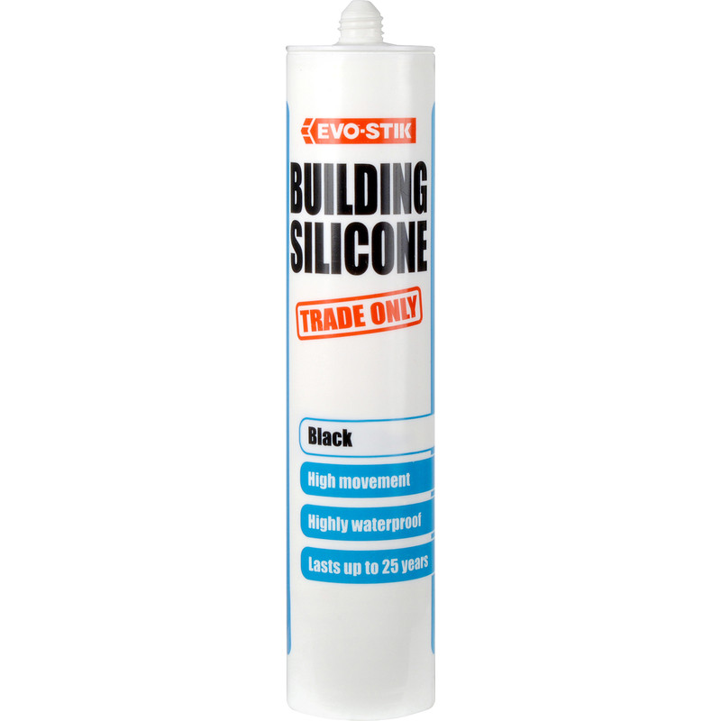 Evo-Stik Trade Building Silicone 280ml in Black Plastic Price Comparisons | Compare The Build