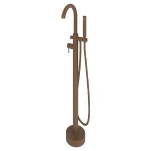 Beckington Floor Standing Bath Shower Mixer Tap - Brushed Bronze Price Comparisons | Compare The Build