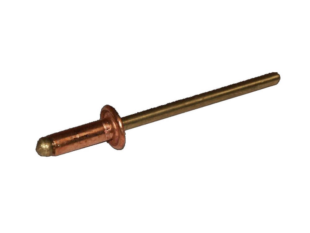 Copper Gutter Rivets - 3.9mm x 11mm - Pack of 100 Price Comparisons | Compare The Build