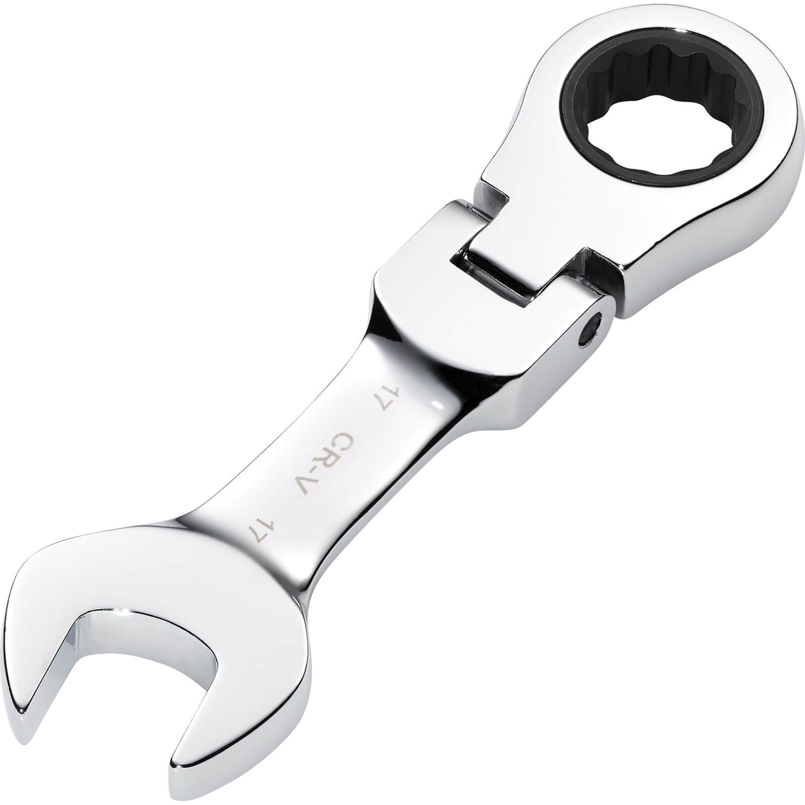 Draper Hi-Torq Stubby Flexible Head Ratchet Combination Spanner 17mm Price Comparisons | Compare The Build