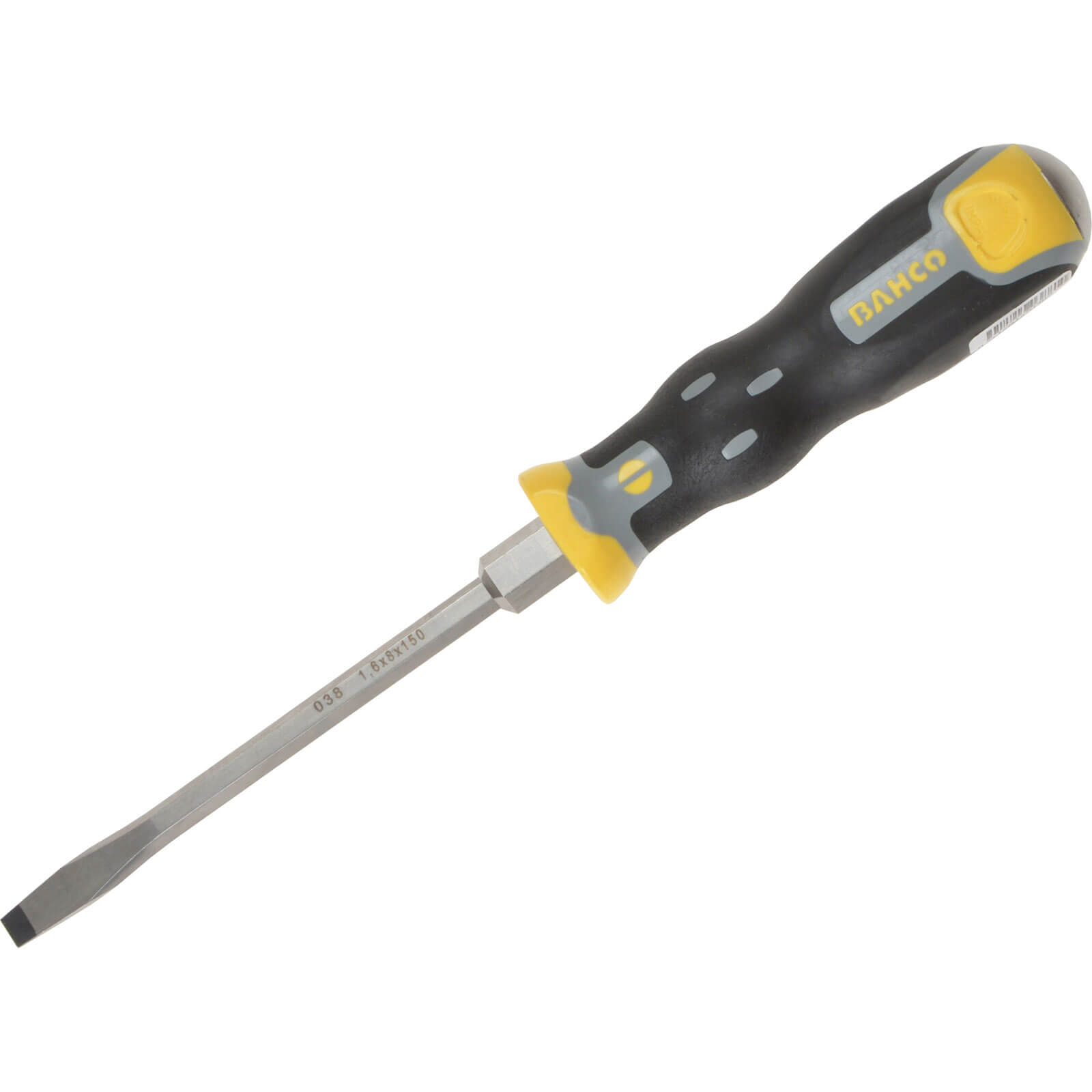 Bahco Tekno+ Strike Through Shank Flared Slotted Screwdriver 12mm 200mm Price Comparisons | Compare The Build