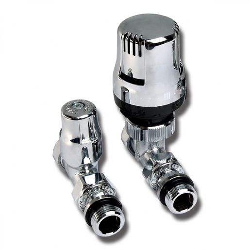 Altecnic Ecocal Straight Twin Pack TRV Chrome Head 15mm 200485 LTC Price Comparisons | Compare The Build