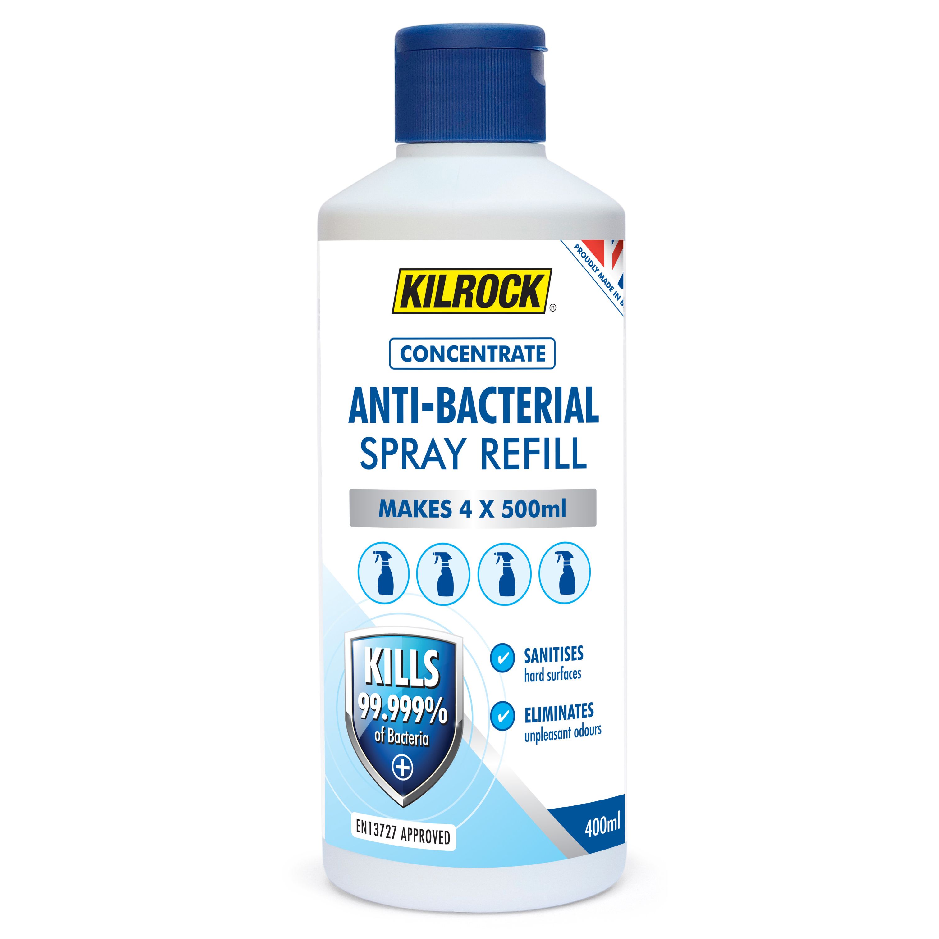 Kilrock Concentrated Anti-Bacterial Multi-Surface Spray Refill, 400G Price Comparisons | Compare The Build